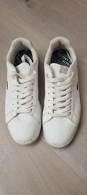 Lacoste White Sneakers Shoes Size EU 37 / UK 4/ US 6. Women • $40