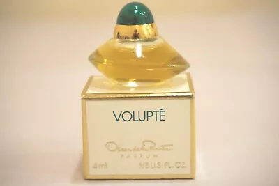 Volupte By Oscar De La Renta Parfum Splash Miniature 4 Ml 1/8 Oz Women Vintage • $14