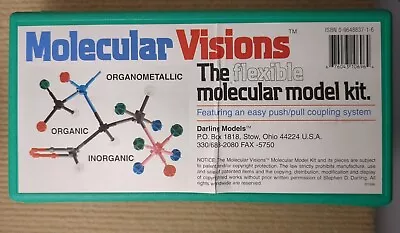 Molecular Visions Stephen Darling Models Flexible Molecular Model Kit COMPLETE • $19.99