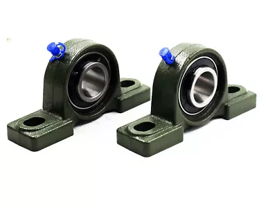 UCP205-16 Solid Base Pillow Block Bearing 1in Bore Self Aligning 2 Bolt (2 PCS) • $16