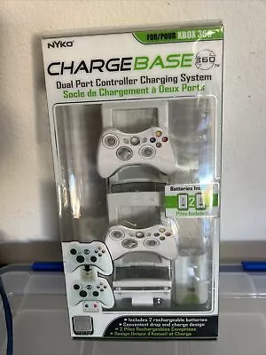 Nyko Charge Base Dual Port Controller Charging System Xbox 360 Brand New Sealed • $32.99