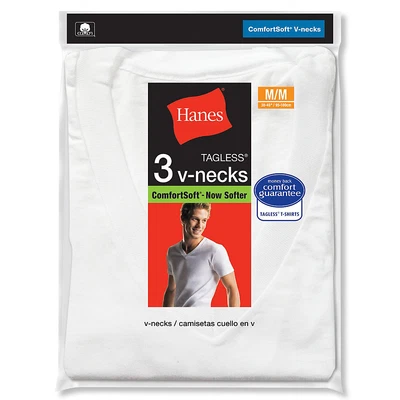$24.98 • Buy Hane's V-Neck Undershirt Men's Hane's V-Neck T-Shirt Hane's V-Neck T-Shirt 3 PC