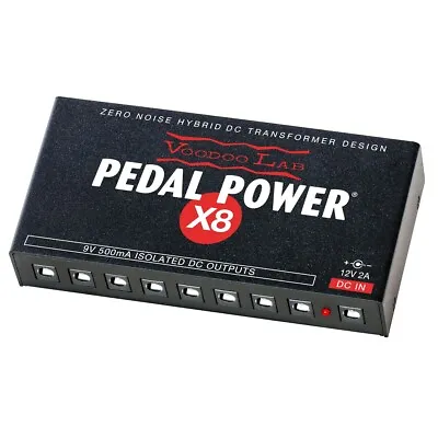 Voodoo Lab PPX8 Isolated Pedalboard Power Supply - Free Shipping To The USA • $169.99
