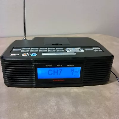 $54.99 • Buy Radio Shack 12-519 Hazards Weather Alert AM/FM/WX Clock Radio W/Skywarn Working