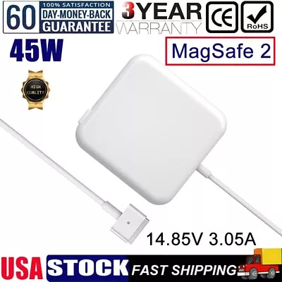 New 45W MagSafe 2 T-Tip AC Power Adapter Charger For MacBook Air 11''13  A1436 • $12.99