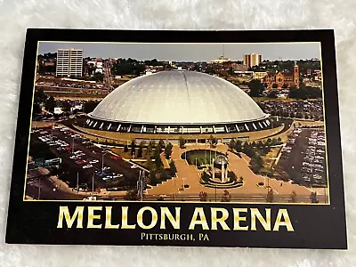 Pittsburgh PA  Mellon Arena IGLOO Vintage Postcard Penguins • $5.94