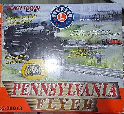 Lionel Pennsylvania Flyer O Gauge Train Set (30018) • $110