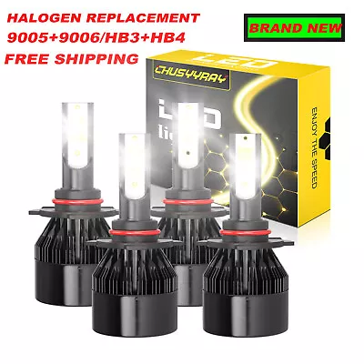 4X For Chevrolet S10 1998-2003 LED Headlight High Low Beam Light White Bulbs • $24.41