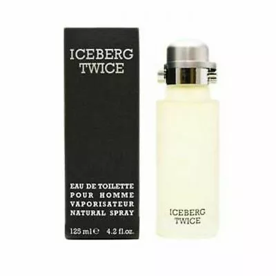 £17.25 • Buy Iceberg Twice For Men 125ml Eau De Toilette Spray Brand New & Sealed