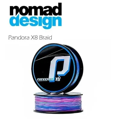 Brand New - Nomad Design Penderra 8x 200m Multi Colour Braid Fishing Line - Choo • $45.05