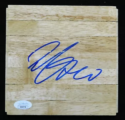 Willie Cauley-Stein Dallas Mavericks Signed 6x6 Floorboard JSA Authenticated • $29.99