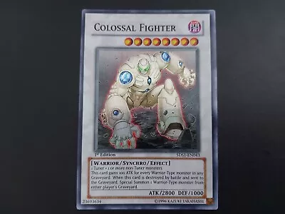 Yugioh - Colossal Fighter 5DS1-EN043 Super Rare 1st Edition • £3.75