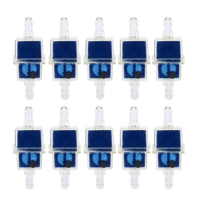 10pcs Universal Gas Inline Fuel Filter With Magnet For Motorcycle ATVs Karts • $5.39