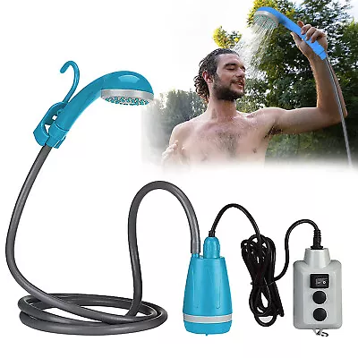 Outdoor Camping Shower Pump USB Rechargeable Portable Shower For Car Washing • $31.99