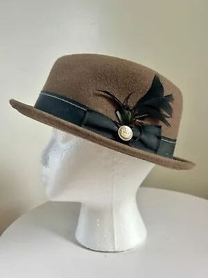 Vintage Goorin Bros Wool Fedora Hat XL • $35