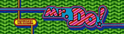 Mr Do! Arcade Marquee/Sign (Dedicated 23.5  X 6 ) • $19.95