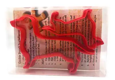 Dachshund Dog Cookie Cutter Set Of 2 Biscuit Pastry Fondant Cutter • £3.99