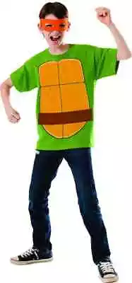 Michelangelo Shirt TMNT Teenage Mutant Ninja Turtles Halloween Child Costume • $27.57