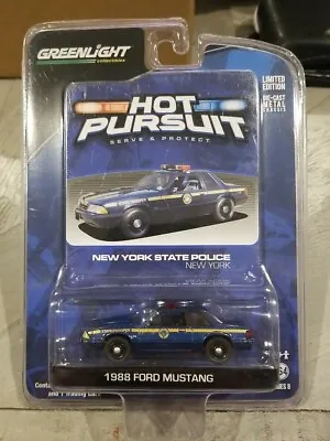 £49.09 • Buy Greenlight New York State Trooper 1988 Ford Mustang  SSP Foxbody NYS Hot Pursuit