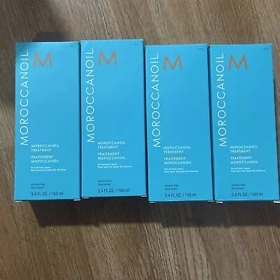 4 Boxes Of Moroccanoil 3.4oz Treatment • $70