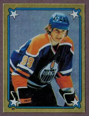 1982 Mcdonald's Wayne Gretzky Sticker # 20......nice Condition !!! • $36.34