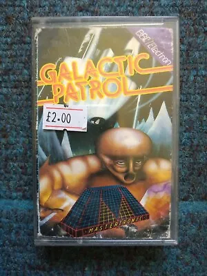 Galactic Patrol Cassette By Mastertronic For The BBC Micro / Acorn Electron • £3