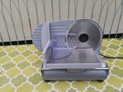£40 • Buy Andrew James AJ000034 Electric Food & Meat Slicer - Silver Used Item