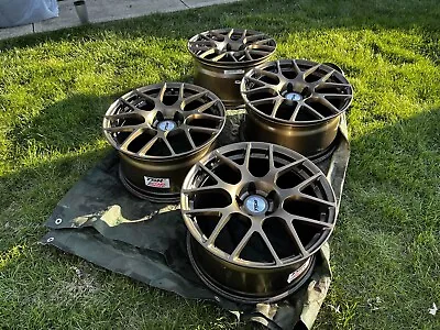 TSW Nurburgring 18x9.5 Matte Bronze Excellent Condition 5x114.3 ET40 • $950