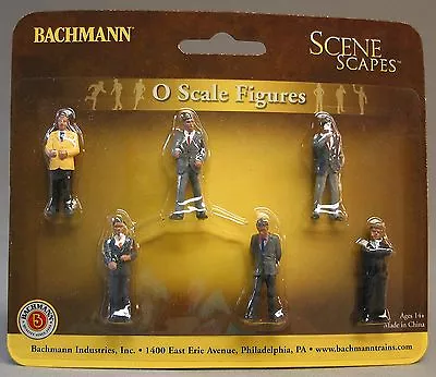 BACHMANN O GAUGE BUSINESSMEN Passengers Figures People City Standing BAC33162 • $13.84