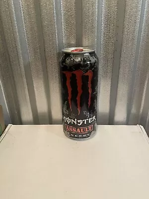 Monster Energy Drink Assault 16oz Full Can • $39.99