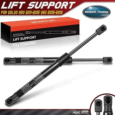 2Pcs Front Hood Lift Supports Shock Struts For Volvo S60 V60 Cross Country 11-18 • $13.98