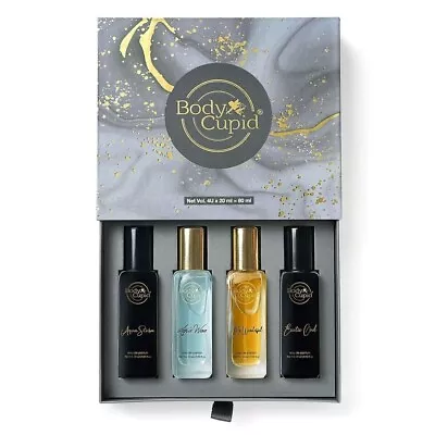 Body Cupid Luxury Perfume Gift Set For Men Long Lasting Premium Fragrance 4X20ml • $26.12