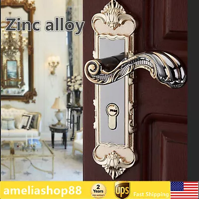 Privacy Security Mechanical Door Lock Set Front Entry Door Combo Handle Lock Set • $27