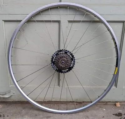 Suntour Superbe Pro Mavic Open Pro 36H 700c Wheel With Shimano 7 Speed Freewheel • $99