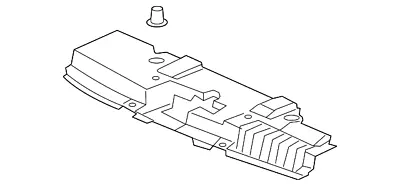 Genuine Honda Duct Front Bumper Air (Upper) 71106-T2A-A00 • $36.26