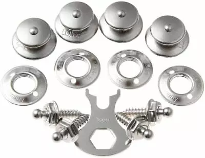 LOXX Snap Fasteners Boat Marine Canvas Cover Snap Button Screw Studs Kit • $25.63