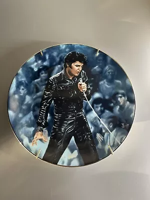 Bradford Exchange Elvis Presley '68 Comeback Special Collector Plate • $12.95