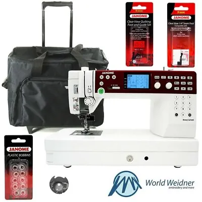 Janome Memory Craft 6650 Sewing And Quilting Machine + Warranty + Bonus Kit • $1799