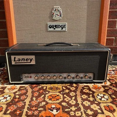 Vintage 1968 Laney Sound Pre Supergroup 70w PA Valve Guitar Amplifier EL34 1960s • £1595