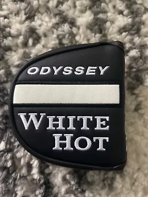 Odyssey White HOT VERSA Mallet Putter Head Cover Mens Golf Fast Ship 231220 G3 • $12