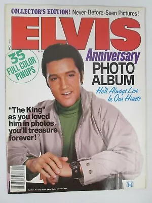 Elvis Anniversary Photo Album 1978 Never Before Seen Pictures Pin Ups Posters • $14.95