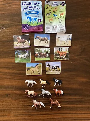 Breyer Mini Whinnies Horse Surprise! Series 5. Complete Set With Chase Piece • $50