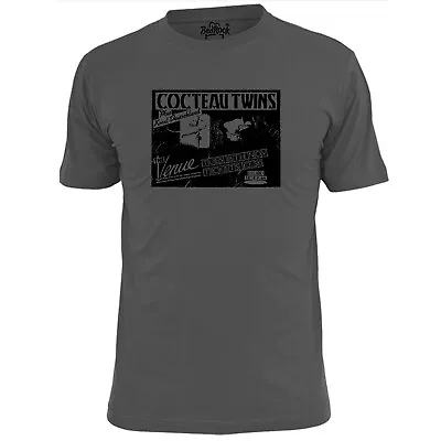 Mens Cocteau Twins The Venue Gig Poster T Shirt Indie Punk Rock • £10.99