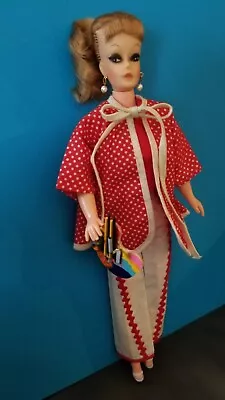 Vintage Barbie Bild Lilli Clone Blonde Eegee EG MISS BABETTE Doll W/Orig. Outfit • $75