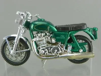 Vintage 1981 Kidco #123 Diecast 1/26 Green Norton 750 Commando Motorcycle 4 Part • $6.97