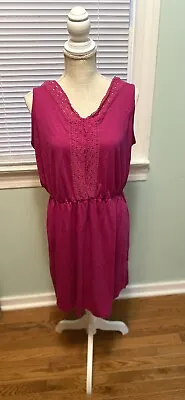 Sonoma Dress XL Magenta • $3.99