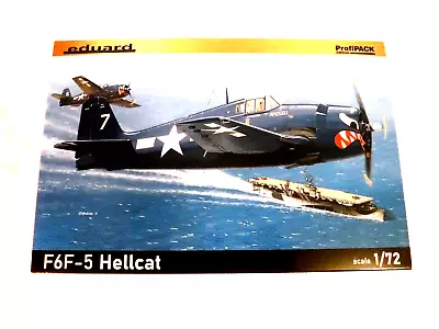 1/72 Eduard USN Grumman WWII F6F 5 Hellcat Carrier Based Fighter PE Parts # 7077 • $40.68