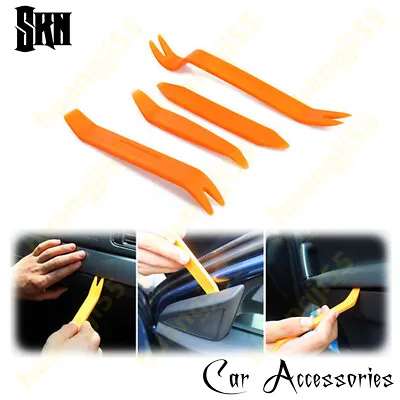 4pcs Car Radio Door Body Clip Panel Trim Dash O Plastic Removal Pry Tool Kit 456 • $5.54