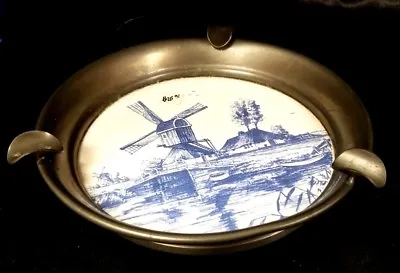 Vintage H & R Johnson Ltd. Tile And Zuiver Tin Ashtray • $74.99