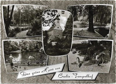 £0.87 • Buy S15) Postcard Berlin - Tempelhof, The Green Heart, Multi-picture Card 